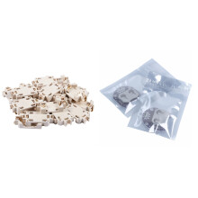 20Pcs White Housing Cr2032 Smd Cell Button Battery Holder Socket Case & 2Pcs Coin Cell Battery Holder - with
