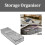 Addis Addis Underbed Storage Bag 5 Compartments Organiser Grey x 2Pack 5