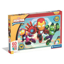 Puslespil 60 Iron Man og hans fantastiske venner
