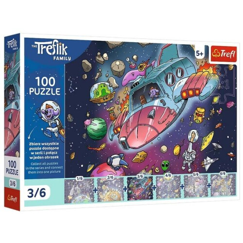 Puslespil 100 Gonduś i en raket