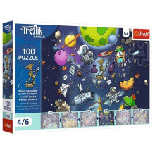 Puslespil 100 Robot i rummet