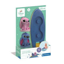 Surfer Set - Stitch & Angel - Clementoni - Disney - Bath Toy - Board with Propeller - From 6 Months