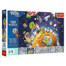 Puslespil 100 Trefliki i rummet