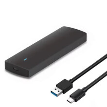 M.2 SSD Enclosure Adapter USB 3.1 Gen1 5Gbps Tool Free Enclosure for B-Key B+M Key NGFF SSD
