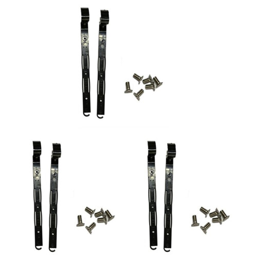 6Pcs for -9016HF 9116 9664 Hard Disk Bracket Plastic Strip for Haikang Plug/Drawing Type Hard Disk Drive Mount Holder