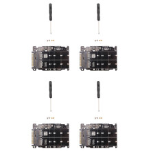 4X 2 in 1 M.2 NVMe U2PCB M.2 NVME SSD Key M Key B SSD to U.2 SFF-8639 Adapter PCIe M2 Converter Desktop Computer