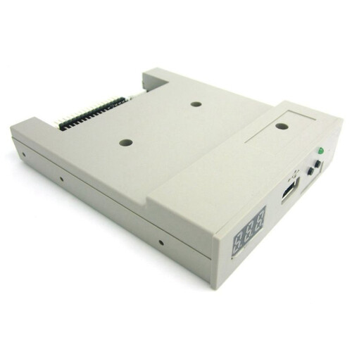 8X SFR1M44 U100 USB Floppy Drive Emulator ABS Machine for Industry Grey 1