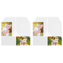 Sublimation Aluminum Photo Blanks,6X8 Inch Sublimation Photo Blanks - 20Pcs Sublimation Picture Metal Blanks for Bedroom