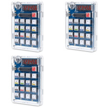 3X Welding Practice Kit, 6-Digit DIY Calculator Kit USB/Battery Powered Desktop Calculator Welding Project
