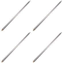 4pcs 5.6M Whip Pull Rod Antenna for Radio Positive V Antenna GP Antenna Telescopic Antenna DIY M10 Shortwave Antenna