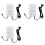 3X 12V-2A Uninterruptible Power Supply for WiFi, Modem, Security Camera  UPS Battery Backup Protector EU PLUG 1