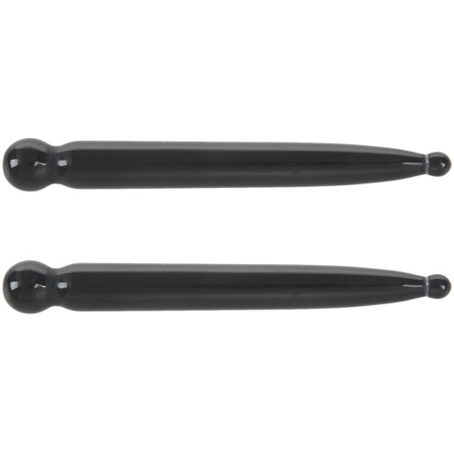 2X Traditional Relax Thai Foot Massage Reflexology Stick Tool black