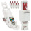 20 x Network Connectors Tool-Free RJ45 CAT6 LAN UTP Cable Plug Without Tools Cat5 Cat7 Installation Cable Patch Cable 2