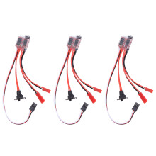 3X 20A Bustophedon ESC Brushed Speed Controller For RC Car Truck Boat