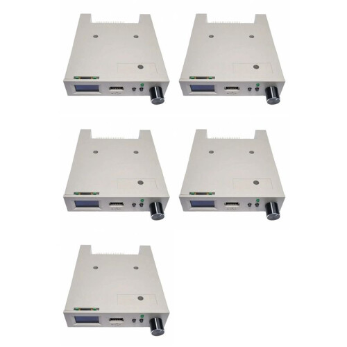 5X SFRM44-U100LQD-435 Floppy Drive Emulator with OLED Screen & Rotary Encoder OLED Flash Floppy Drive 1