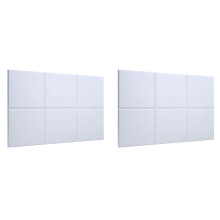12PCS Panel de AbsorcióN AcúStica 12Pulgadax 12Pulgadax 0.4PulgadaAcolchado una Prueba de Sonido para Aislamiento de Graves de Eco para AcúStica