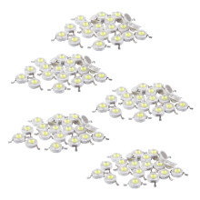 100 Pzs Potencia alta 2 Pin 3W LED cuenta emisor 170-190Lm 6000K