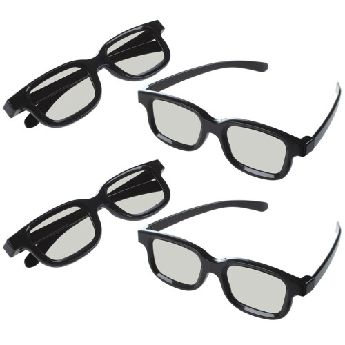 4x Gafas 3D para Cinema 3D TV