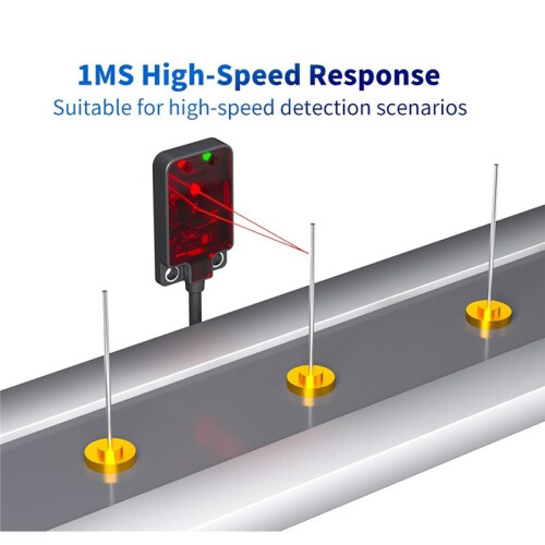 Ultra-Thin FGNS04-30N-C Photoelectric Light Sensor Front Facing Outgoing Light Accurate Detection Electronic Component 2