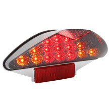 STR8 LED Black Line Baglygte med blinklys, Nitro / Aerox / RS -99 / Focus... (E)