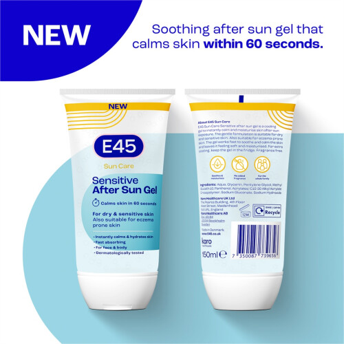 E45 E45 After Sun Gel 150ml 2