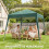 Outsunny Carpa Plegable Verde 240 x 240 x 250 cm 3