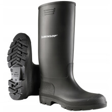 DUNLOP WELLINGTON STØVLER ORIGINALE ARBEJDSSTØVLER HERRESKO HØJE GUMMISTØVLER 46