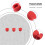 ( Hole) 3x  Laptop TrackPoint Red Cap Collection for / 2