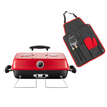 KCT Table Top BBQ Tool Set Portable Charcoal Barbecue Compact Camping Grill Outdoor Barbeque for Picnic Fishing Caravan Motorhome Festival Travel