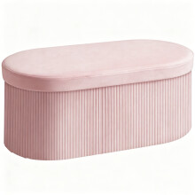 Banco de Almacenaje Rosa 76 x 38 x 35 cm