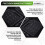 3.5 Inch Desktop Hard Disk Rack Transparent Acrylic Mechanical Hard Disk Cage External Hard Disk Storage Box 4 Layer 4