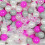 Legetøjsbolde ø7cm 100stk perle, transparent, grå, pink 1