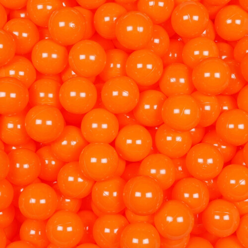 Legebolde ø7cm 200stk orange