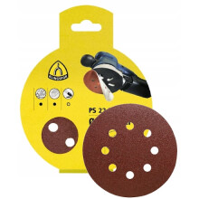 CSISZOLÓPAPÍR TÁRCSA 125 mm P120 8 lyukú TÉPŐRÁZATOS 5 db.