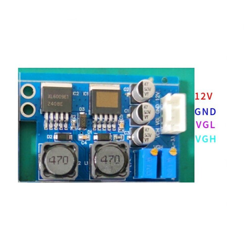 VGH VGL  Module with Cable Repair LCD Panel Broken Y Color Abnormal Horizontal  LCD Screen Technical Modification 1