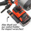 2X Socket Holder Keychain 6pc -1/2inch Socket Organizer with Quick Release and Clip - Impact Wrench and Toolbox 5