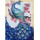 Diamantbroderi Slank Påfugl 47x57 cm 1