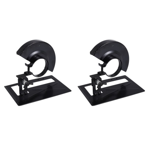 2X Outil à Meuleuse à Angle Réglable Machine de Découpe Coupeur Base de Support en Métal