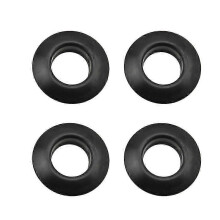 4Pcs Kayak Paddle Drip Rings 4PCS Black Kayak Canoe Raft Paddle Oar Drip Rings Edition