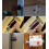 Automatic Spring Loaded Door Latch With Spring Button Black (10pcs) Edition 2