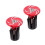 1 Pair Universal Bicycle Handlebar End Plugs Road Bikes Handle Grips Caps 2