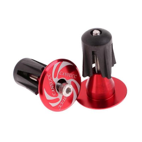 1 Pair Universal Bicycle Handlebar End Plugs Road Bikes Handle Grips Caps 2