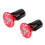 1 Pair Universal Bicycle Handlebar End Plugs Road Bikes Handle Grips Caps 4