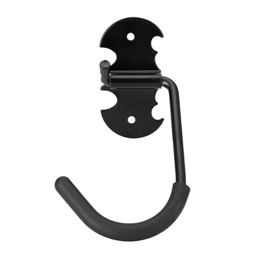 Stable Solid Bike Wall Mount Hook Shed Vertical Rack Folding Bikes Holder 1