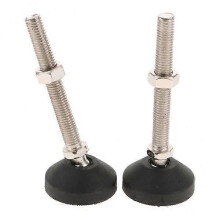 2-6pack 2PCS Unwired Swivel Adjustable Furniture Leveler Leveling Feet