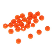 25pcs Tungsten Fly Tying Slotted Diamond Faceted Beads 3mm