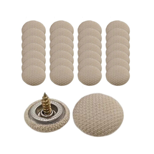 3x Headliner Repair Button Replacement Set, Interior Ceiling Cloth Fixing Screw 2
