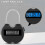 Smart Time Lock LCD Display Time Lock Multifunction Travel Electronic Timer, Waterproof USB Recharg 5