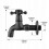 Wall-mounted Kitchen Tap Gaa9978b Black 4