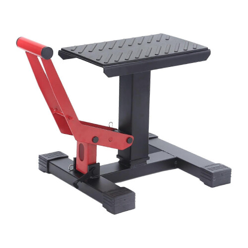 Motorcycle Stand Portable Table Rack Heavy Duty Tool Maintenance Center Jack 1
